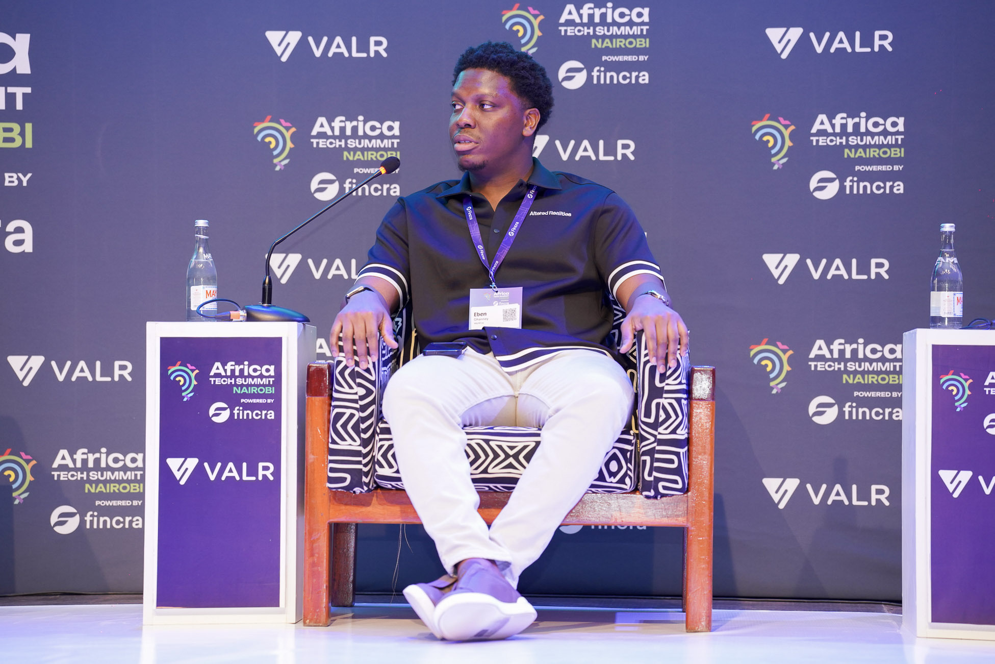 Ebenezer at Africa Tech Summit
