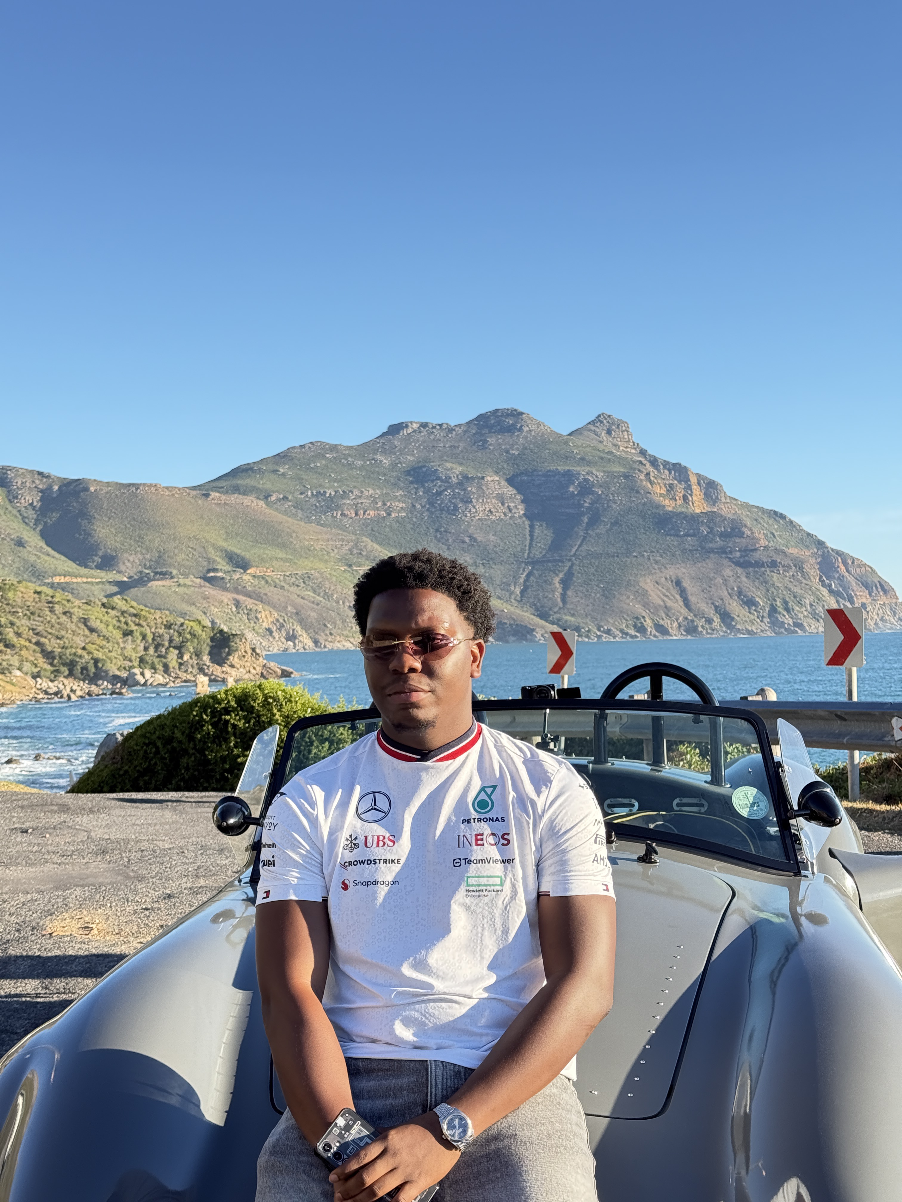 Ebenezer portrait by the coast